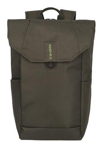 travelite Vrije tijd rugzak Rugzak met laptopvak Pathway Fold Backpack 24L Oliv Donkergroen