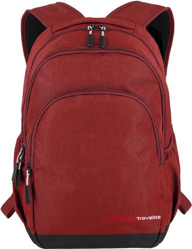 Travelite laptoprugzak / Rugtas / Schooltas - 15.6 inch - Kick Off - Rood