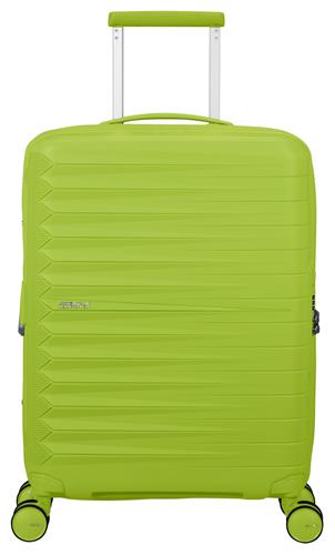 American Tourister Reiskoffer -Fastforward spinner (4wiel) handbagage - uitbreidbaar - Neon lime - 44 l