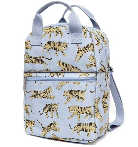 Petit Monkey kinderrugzak tijger grijs L