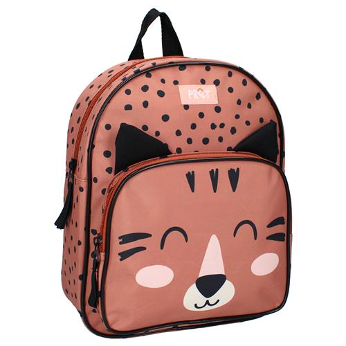Prêt Giggle Rugzak - Rugtas Kind - Bruin - Poes