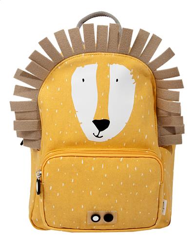 Trixie Rugzak - Mr. Lion - Schooltas Waterafstotend - Boekentas voor Kind - Voor Jongens en Meisjes - Geschikt als Gymtas - Geel - Leeuw