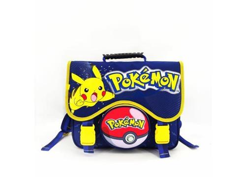 Pokémon school boekentas 2 compartimenten 38x34x16