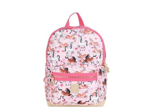 Pick & Pack Rugzak Birds Backpack 10L Magic Horses Roze