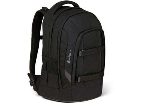 satch Schoolrugzak met laptopvak Pack Blackjack Zwart