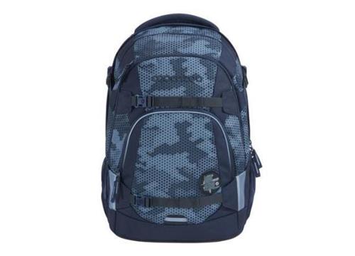 coocazoo Schoolrugzak Mate School Backpack Geometric Sky Donkerblauw