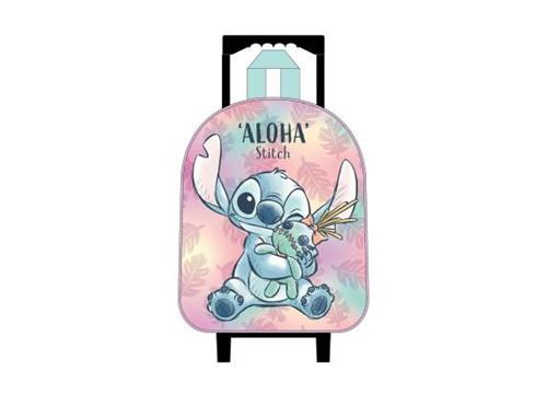 Stitch Great Escapes Trolley Rugzak 3D - Roze