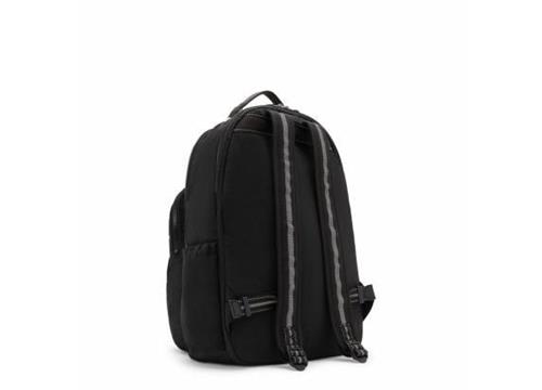 Kipling Seoul Lap 27L-15.6 laptop-rugzak true black