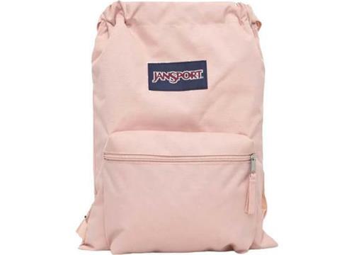JanSport Drawsack Tas - MISTY ROSE